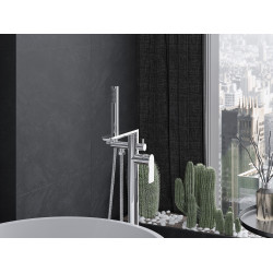 Mexen Leda freestanding  baterie Cada  , chrom - 75633-00