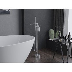 Mexen Leda freestanding  baterie Cada  , chrom - 75633-00