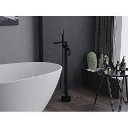 Mexen Leda freestanding  baterie Cada  , negru - 75633-70