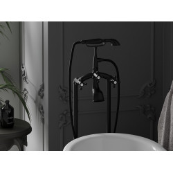 Mexen Retro freestanding  baterie Cada  , negru - 75933-70