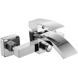 Mexen si bra baterie Cada  , chrom - 745130-00 Pe perete 467680 Mexen