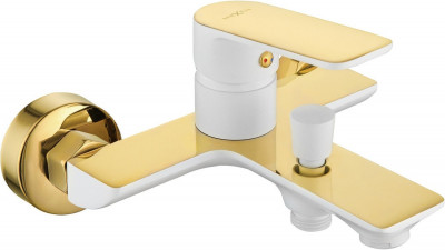 Mexen Alfa baterie Cada  ,  alb /auriu - 745730-25