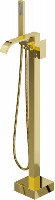 Mexen Lava freestanding  baterie Cada  , auriu - 752433-50