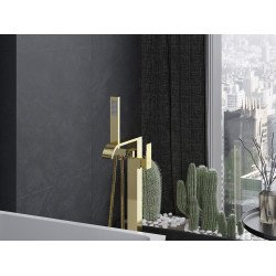 Mexen Lava freestanding  baterie Cada  , auriu - 752433-50