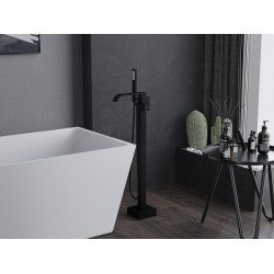 Mexen Lava freestanding  baterie Cada  , negru - 752433-70