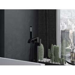 Mexen Lava freestanding  baterie Cada  , negru - 752433-70