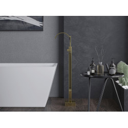 Mexen Veda freestanding  baterie Cada  , auriu - 75433-50