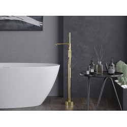 Mexen Leda freestanding  baterie Cada  , auriu - 75633-50