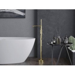 Mexen Leda freestanding  baterie Cada  , auriu - 75633-50