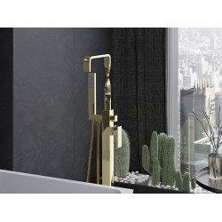 Mexen Avila freestanding  baterie Cada  , auriu - 75833-50