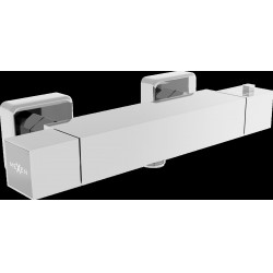 Mexen Cube  baterie  dus  termostatic, chrom - 77200-00 Pe perete 467680 Mexen