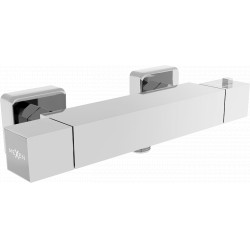 Mexen Cube  baterie  dus  termostatic, chrom - 77200-00 Pe perete 467680 Mexen