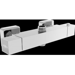 Mexen Cube  baterie  dus  termostatic, chrom - 77250-00 Pe perete 467680 Mexen