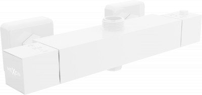 Mexen Cube  baterie  dus  termostatic, alb - 77250-20