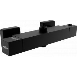 Mexen Cube  baterie  dus  termostatic,  negru - 77250-70 Pe perete 467680 Mexen