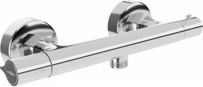 Mexen Slim  baterie  dus  termostatic, chrom - 77105-00