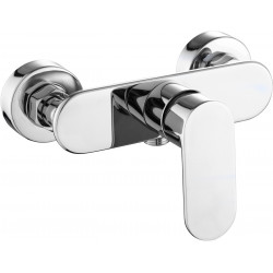 Mexen si lo baterie  dus  , chrom - 71340-00 Pe perete 467680 Mexen