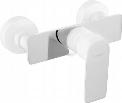 Mexen Alfa baterie  dus  , alb/chrom - 745740-02