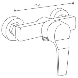 Mexen Caro baterie  dus  ,  negru - 746640-70