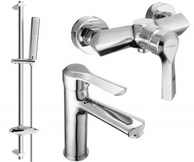 Mexen Sabre DB72  set de  dus , chrom - 72104DB72-00