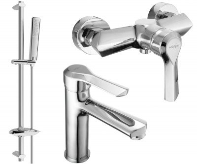 Mexen Sabre DB72  set de  dus , chrom - 72104DB72-00