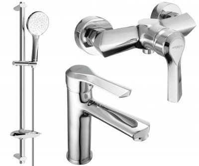 Mexen Sabre DB74  set de  dus , chrom - 72104DB74-00