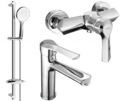 Mexen Sabre DB74  set de  dus , chrom - 72104DB74-00