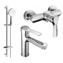 Mexen Sabre DB74  set de  dus , chrom - 72104DB74-00 Baterie set complet 467680 Mexen