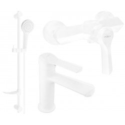 Mexen Sabre DF05  set de  dus , alb  - 72104DF05-20 Baterie set complet 467680 Mexen