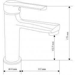 Mexen Sabre R05  set de cada , chrom - 72103R05-00