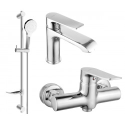 Mexen Pecos DF05  set de  dus , chrom - 72704DF05-00