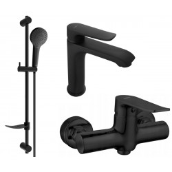 Mexen Pecos DF05  set de  dus ,  negru  - 72704DF05-70 Baterie set complet 467680 Mexen