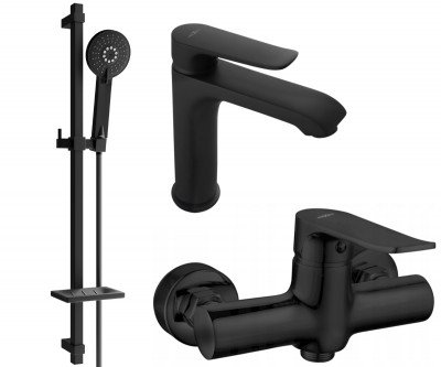 Mexen Pecos DQ40  set de  dus ,  negru  - 72704DQ40-70