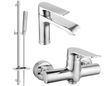 Mexen Pecos DQ72  set de  dus , chrom - 72704DQ72-00