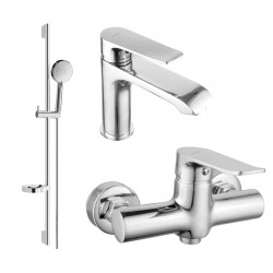 Mexen Pecos DS75  set de  dus , chrom - 72704DS75-00 Baterie set complet 467680 Mexen