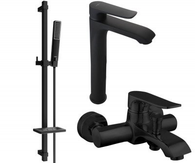 Mexen Pecos DQ72  set de cada ,  negru  - 72713DQ72-70