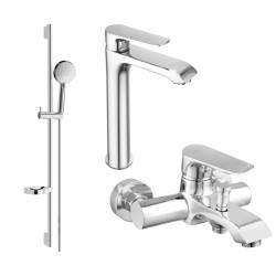 Mexen Pecos DS75  set de cada , chrom - 72713DS75-00 Baterie set complet 467680 Mexen