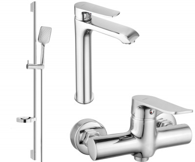 Mexen Pecos DS62  set de  dus , chrom - 72714DS62-00