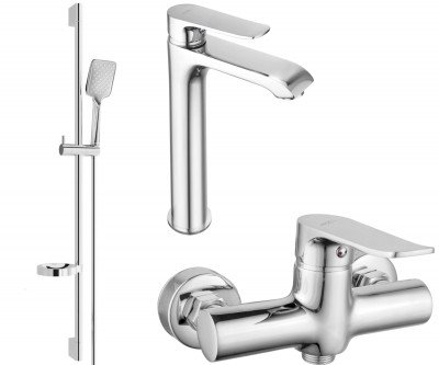 Mexen Pecos DS62  set de  dus , chrom - 72714DS62-00