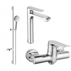 Mexen Pecos DS75  set de  dus , chrom - 72714DS75-00 Baterie set complet 467680 Mexen