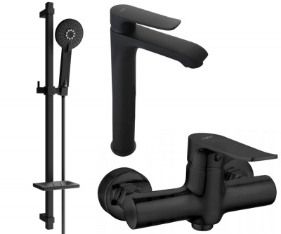 Mexen Pecos DQ40  set de  dus ,  negru  - 72714DQ40-70