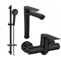 Mexen Pecos DQ40  set de  dus ,  negru  - 72714DQ40-70 Baterie set complet 467680 Mexen