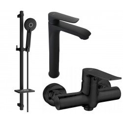 Mexen Pecos DQ40  set de  dus ,  negru  - 72714DQ40-70 Baterie set complet 467680 Mexen