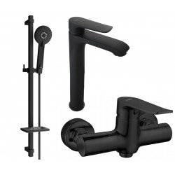 Mexen Pecos DQ40  set de  dus ,  negru  - 72714DQ40-70 Baterie set complet 467680 Mexen