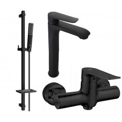 Mexen Pecos DQ72  set de  dus ,  negru  - 72714DQ72-70 Baterie set complet 467680 Mexen