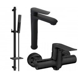 Mexen Pecos DQ72  set de  dus ,  negru  - 72714DQ72-70 Baterie set complet 467680 Mexen