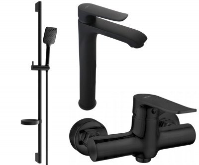 Mexen Pecos DS62  set de  dus ,  negru  - 72714DS62-70