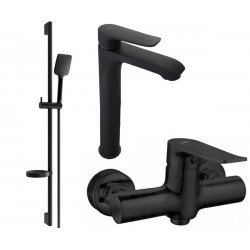 Mexen Pecos DS62  set de  dus ,  negru  - 72714DS62-70