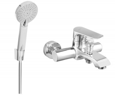 Mexen Pecos R40 baterie Cada cu set de  dus  , chrom - 7273R40-00