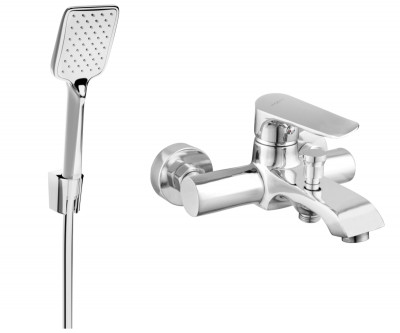 Mexen Pecos R62 baterie Cada cu set de  dus  , chrom - 7273R62-00